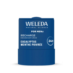 Weleda Recharge déodorant stick for men 50 g – protection naturelle 24h