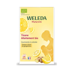 Weleda Tisane Allaitement Bio Citron Gingembre 20 sachets