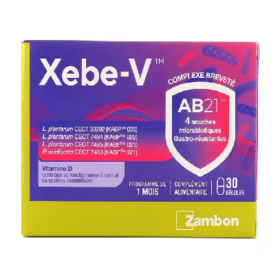 XEBE-V - Microbiote intestinal - 30 gélules