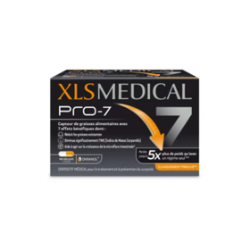 XLS PRO 7 Capteur de Graisses alimentaires 180 Gélules