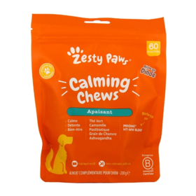 Zesty Paws Calming Apaisant Dinde 60 friandises en bouchées molles