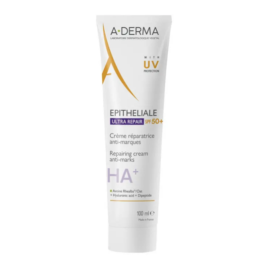A-Derma Epitheliale A.H Crème Réparatrice Anti-Marques Ultra Repair SPF50+ 100 ml