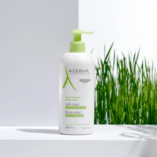 A-Derma Lait corps hydratation 24h 400 ml