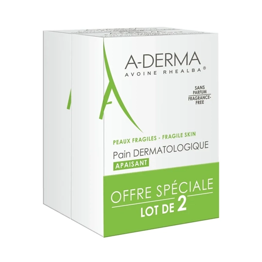 A-Derma Pain Dermatologique Apaisant 2 x 100 g