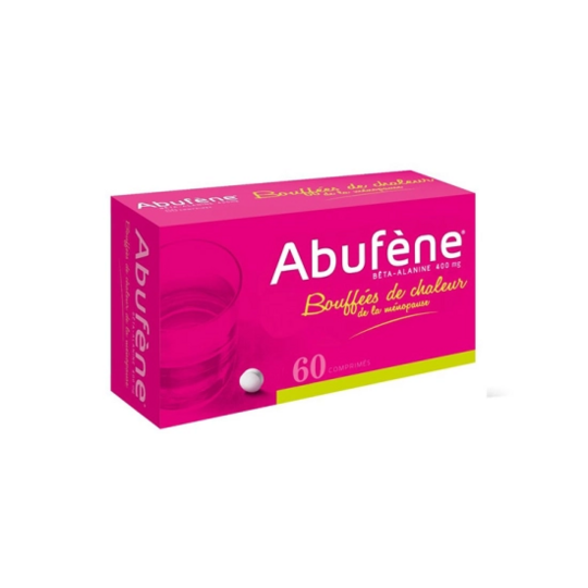 Abufène 400 mg Ménopause 60 comprimés – Médicament contre les bouffées de chaleur