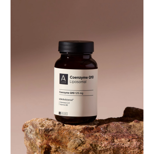 A-LAB Coenzyme Q10 Liposomale 125 mg 60 gélules - Antioxydant, énergie et santé cardiovasculaire