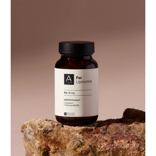 A-LAB Fer Liposomal 60 gélules - Carence Énergie
