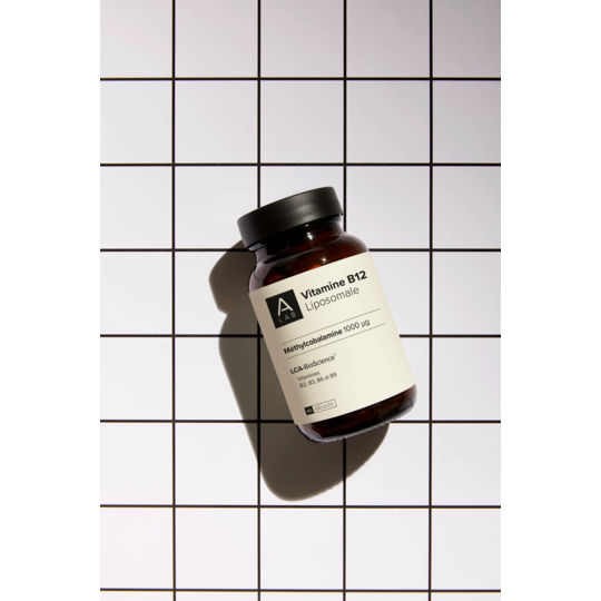 A-LAB Vitamine B12 Liposomale 45 gélules - Énergie  Équilibre nerveux Santé cardiovasculaire
