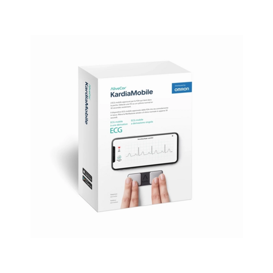 Omron  AliveCor KardiaMobile moniteur ECG connecté