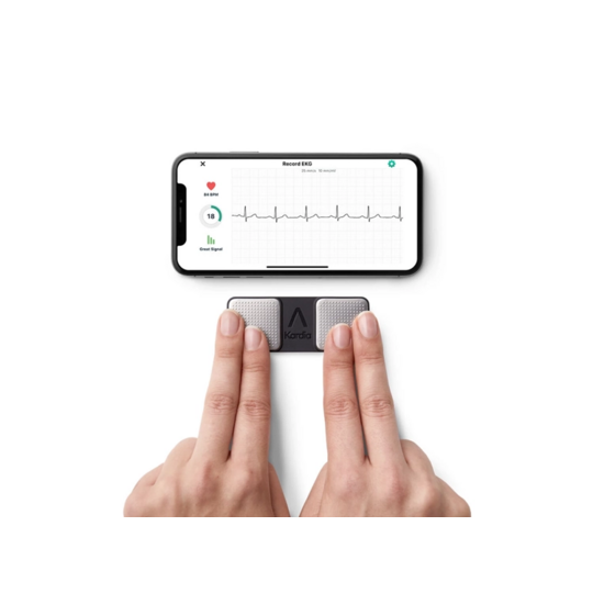Omron  AliveCor KardiaMobile moniteur ECG connecté