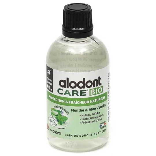ALODONT CARE BIO - Bain de Bouche Protection & Fraîcheur Naturelle - 100 ml