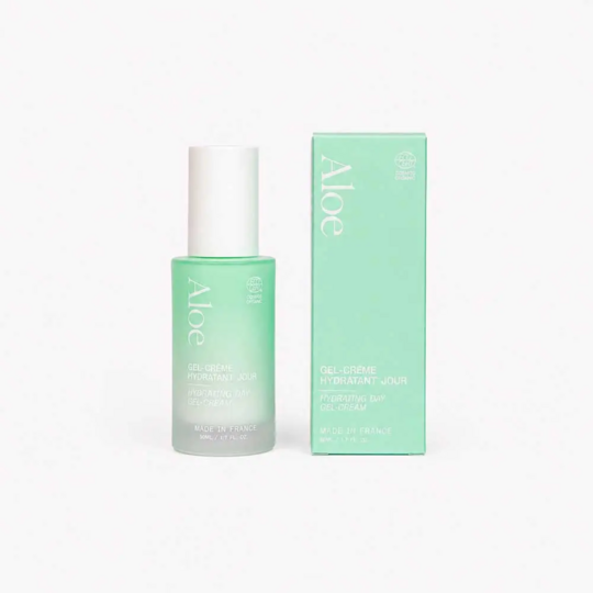 Aloe Paris gel-crème hydratant jour 50 ml — soin visage hydratant bio peaux déshydratées