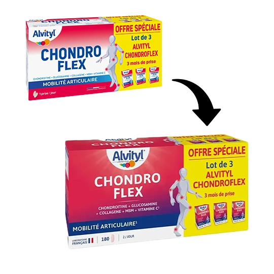 Alvityl Chondroflex Mobilité Articulaire 180 comprimés