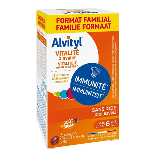 Alvityl Vitalité 90 Comprimés