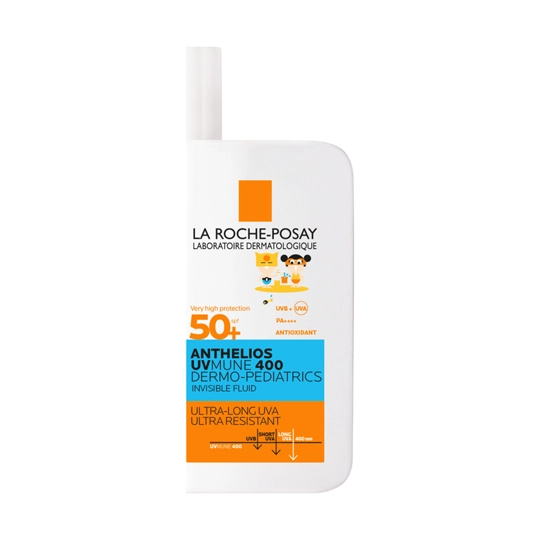 La Roche-Posay Anthelios UVMUNE 400 DERMO PEDIATRICS fluide invisible sans parfum SPF50+ 50ml