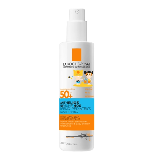 La roche-Posay Anthelios UV MUNE 400 Dermo-Pediatrics spray invisible SPF50+ 200ml