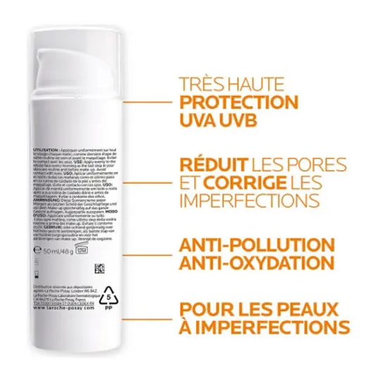 La Roche-Posay Anthelios Oil Correct Gel-Crème SPF50 50 ml