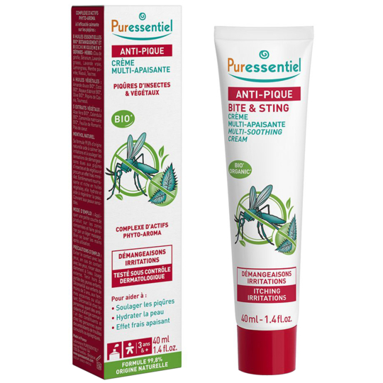 ANTI-PIQUE - Crème Multi-Apaisante Piqûre d'Insectes & Végétaux Bio - 40 ml