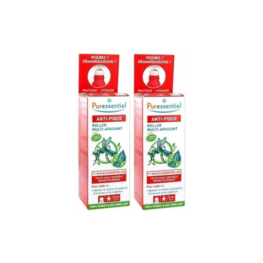 ANTI-PIQUE - Roller Multi-Apaisant aux Huiles Essentielles Bio - lot de 2 x 5 ml