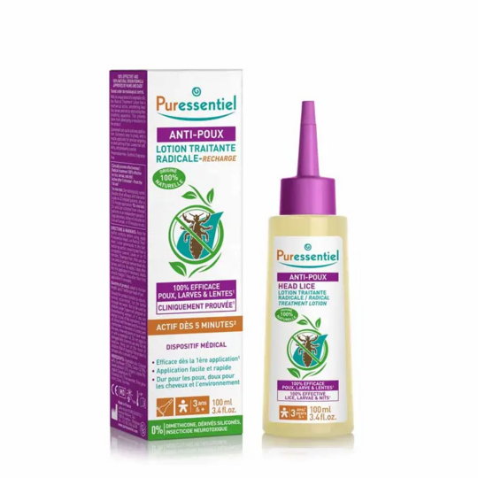 Puressentiel Anti-Poux Lotion Anti-lice 100 mL + peigne