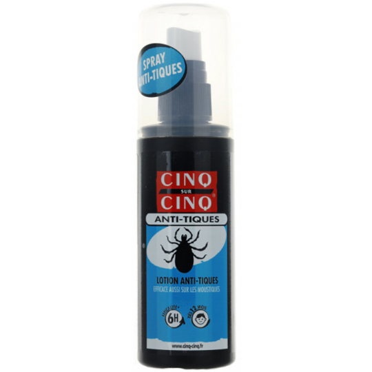 ANTI-TIQUES - Lotion Anti-Tiques et Moustiques - 100 ml