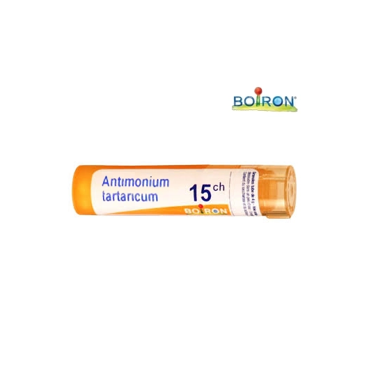 Boiron Antimonium Tartaricum 15CH Granules Tube 4 g