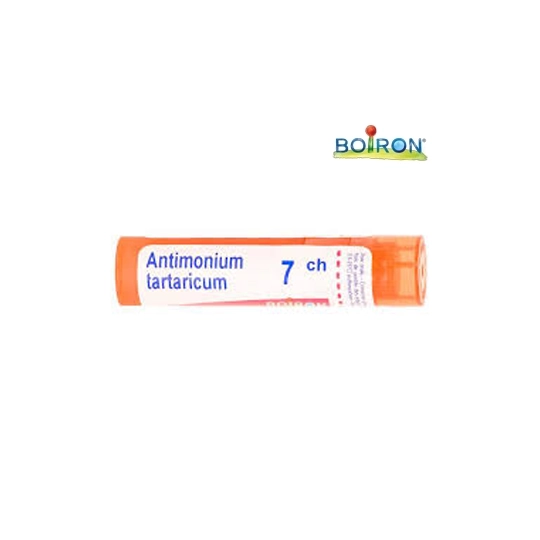 Boiron Antimonium Tartaricum 7CH Granules Tube 4 g