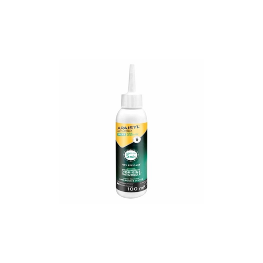 Apaisyl Xpert anti-poux et lentes 100 ml – lotion traitante à la cire d’abeille