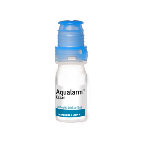 Aqualarm Écran Protection UV & Lumière Bleue – Collyre yeux secs 10 ml