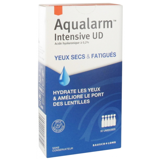 AQUALARM - Intensive UD Yeux Secs et Fatigués - Yeux & Lentilles - 30 unidoses