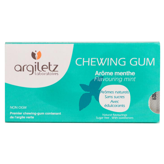 ARGILE - Argil'Gum - Menthe Sans Sucre - 12 dragées