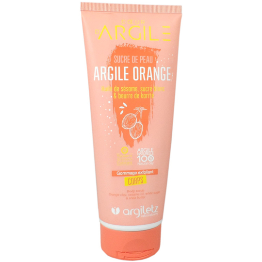 ARGILE - Orange - Gommage exfoliant - 200 g