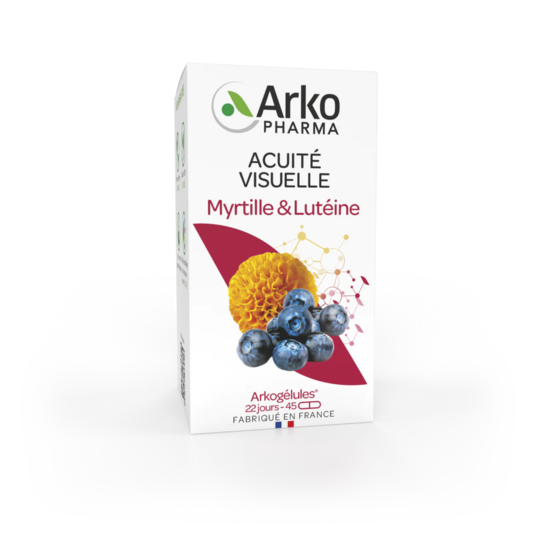 Arkogélules myrtille et luteine 45 comprimés