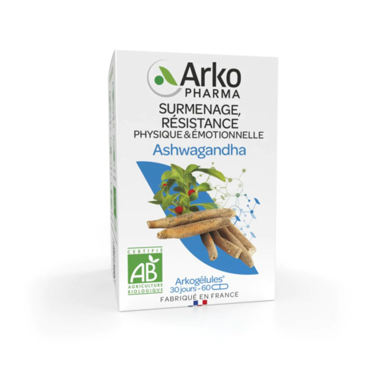 Arkopharma Arkogélules Ashwagandha Bio 60 gélules
