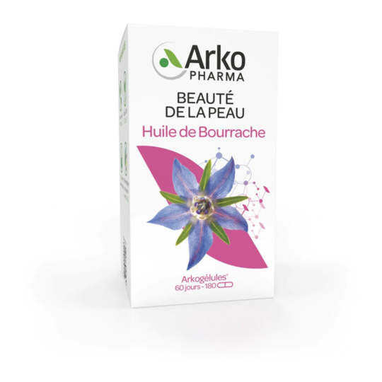 Arkopharma Huile de Bourrache 180 Capsules