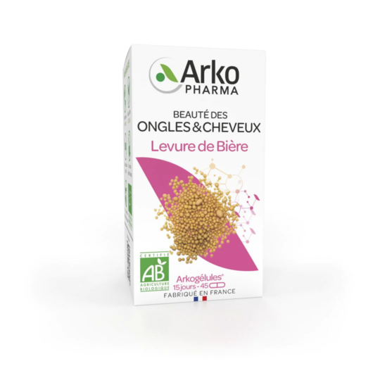 Arkopharma Arkogélules Levure de Bière Bio 45 gélules