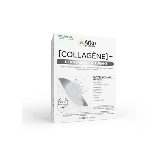 Arkopharma Collagène Dermo-Restructurant 60 gélules peau fermeté & anti-âge