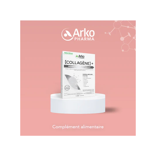 Arkopharma Collagène Dermo-Restructurant 60 gélules peau fermeté & anti-âge