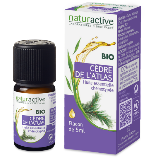 AROMATHERAPIE - Huile Essentielle Cèdre de l'Atlas Bio - 5 ml