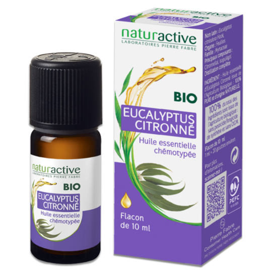 AROMATHERAPIE - Huile Essentielle Eucalyptus Citronné Bio - 10 ml