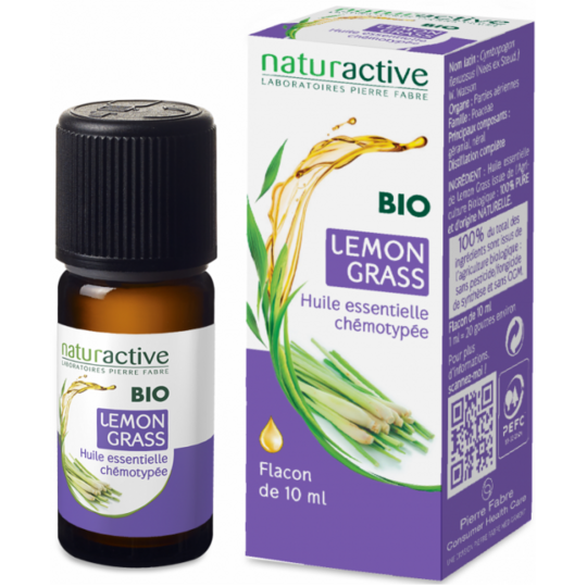 AROMATHERAPIE - Lemon Grass Bio - 10 ml