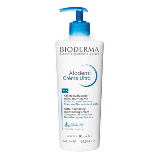 Bioderma Ultra Crème Hydratante Ultra-Nourrissante 500 ml
