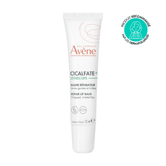 Avène Cicalfate+ baume réparateur lèvres 12 ml — soin lèvres gercées et irritées