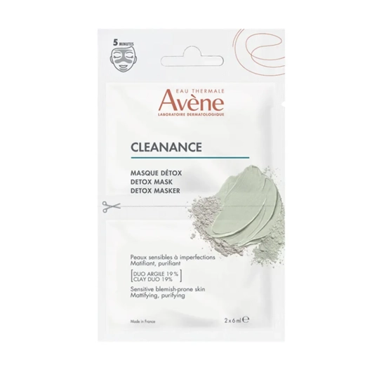 Avène Cleanance Masque détox 2 x 6 ml