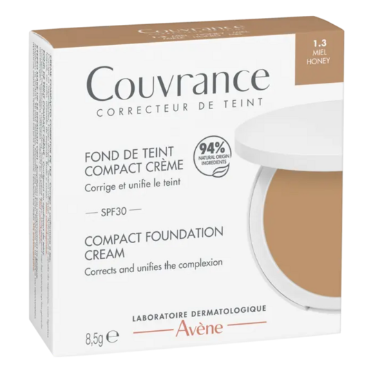 Avène Couvrance Fond de Teint Compact Crème 1.3 Miel 8,5g