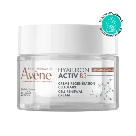 Avène Hyaluron Activ B3 Crème Jour Régénération Cellulaire 50 ml – Anti-âge global