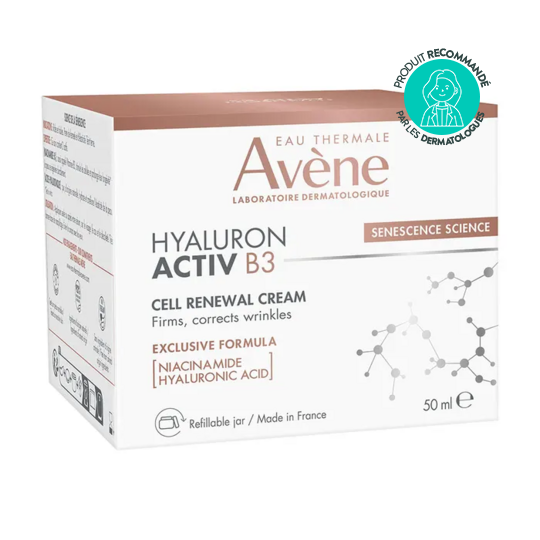 Avène Hyaluron Activ B3 Crème Jour Régénération Cellulaire 50 ml – Anti-âge global