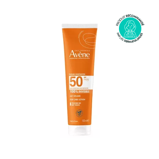 Avène Lait Solaire SPF50 100 ml – protection solaire très haute peau sensible