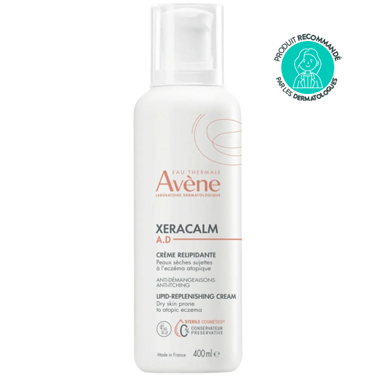Avène Xeracalm A.D crème relipidante peaux sèches atopiques dès la naissance — 400 ml