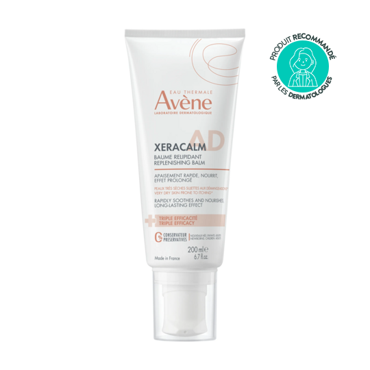 Avène Xeracalm AD baume relipidant 200 ml — soin anti-grattage peaux atopiques